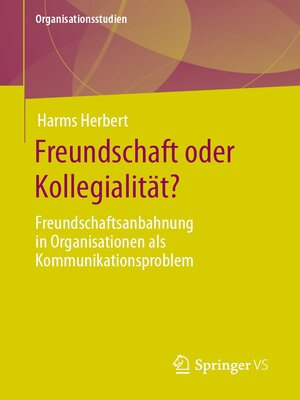 cover image of Freundschaft oder Kollegialität?